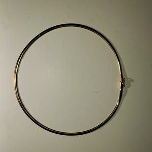 14k Gold Flat Snake Chain 16"